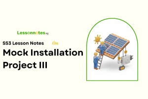 Mock Installation Project III