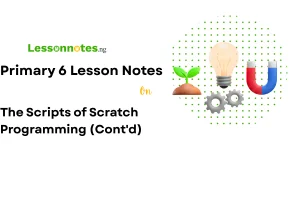 The Scripts of Scratch Programming (Cont'd)