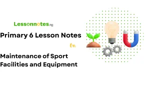 Maintenance of Sport Facilities and Equipment