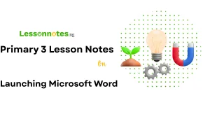 Launching Microsoft Word