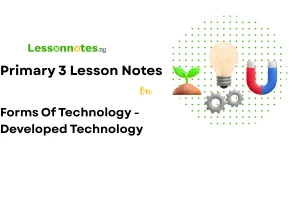 Forms of Technology - Developed Technology