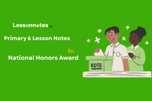 National Honors Award