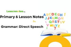 Grammar: Direct Speech