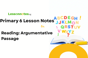 Reading: Argumentative Passage