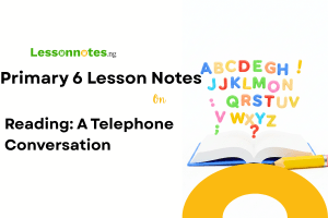 Reading: A Telephone Conversation