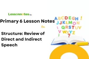 Structure: Review of Direct and Indirect Speech