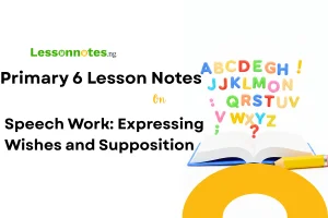 Speech Work: Expressing Wishes and Supposition