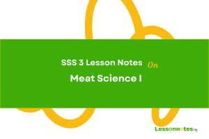 Meat Science I