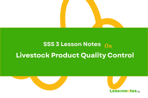 Livestock Product Quality Control