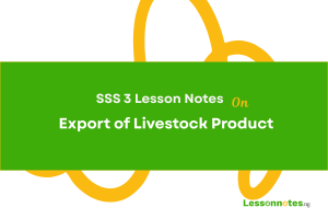 Export of Livestock Product