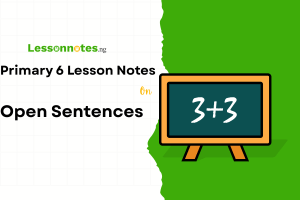 Open Sentences