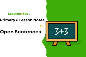 Open Sentences