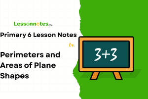 Perimeters and Areas of Plane Shapes