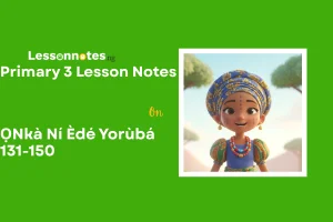 Ọnkà Ní Èdé Yorùbá 131-150
