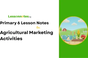 Agricultural Marketing Activities