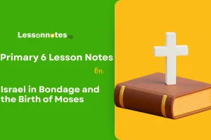 Israel in Bondage and the Birth of Moses