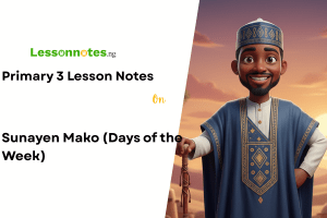 Sunayen Mako (Days of the Week)