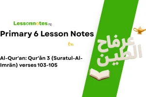Al-Qur'an: Qur'ån 3 (Suratul-Al-Imrän) verses 103-105