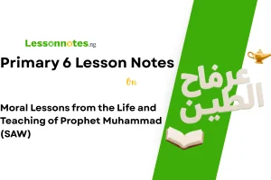 Moral Lessons from the Life and Teaching of Prophet Muhammad (SAW)