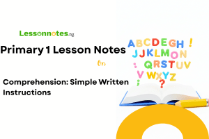 Comprehension: Simple Written Instructions
