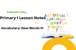 Vocabulary: New Words VI