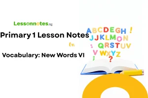 Vocabulary: New Words VI