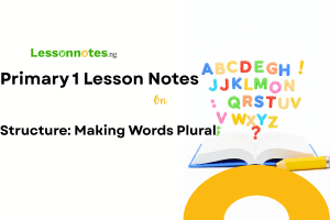 Structure: Making Words Plural