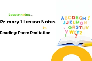 Reading: Poem Recitation