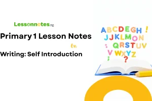 Writing: Self Introduction