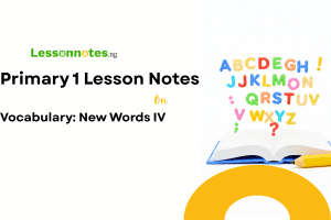 Vocabulary: New Words IV
