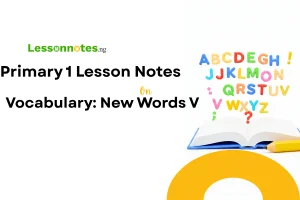 Vocabulary: New Words V