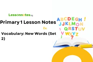 Vocabulary: New Words (Set 2)