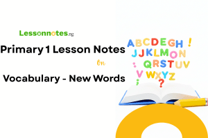 Vocabulary - New Words