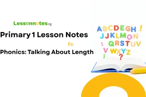 Phonics: Talking About Length