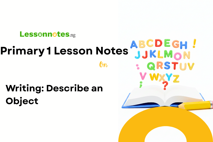 Writing: Describe an Object