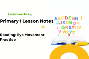 Reading: Eye Movement Practice