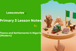Towns and Settlements in Nigeria (Modern)