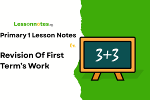 Revision of First Term’s Work