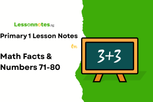 Math Facts & Numbers 71-80