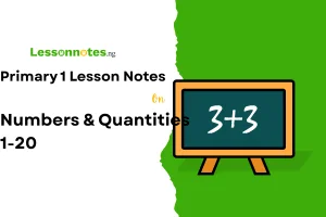 Numbers & Quantities 1-20