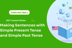 Making Sentences with Simple Present Tense and Simple Past Tense