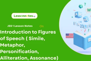 Introduction to Figures of Speech ( Simile, Metaphor, Personification, Alliteration, Assonance)