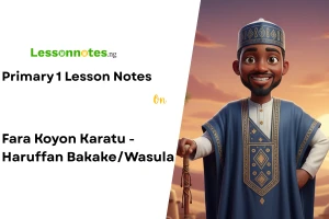 Fara Koyon Karatu: Haruffan Bakake/Wasula