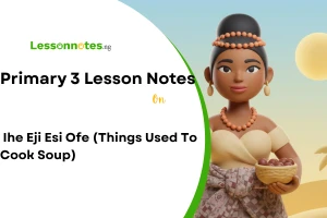 Ihe Eji Esi Ofe (Things Used to Cook Soup)